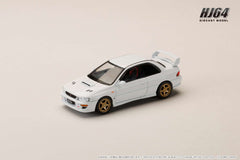 (Pre-Order) 1/64 Hobby Japan HJ641079JW Subaru Impreza Pure Sports Coupe WRX Type R STi Version V WR Type Front Bumper Pure White