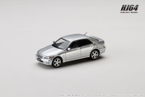 (Pre-Order) 1/64 Hobby Japan HJ641080AS Toyota Altezza RS200 (E10) 1998 Silver