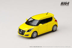 (Pre-Order) 1/64 Hobby Japan HJ641082Y Suzuki Swift Sport (ZC32S) Champion Yellow