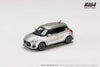 (Pre-Order) 1/64 Hobby Japan HJ641083AS Suzuki Swift Sport (ZC33S) Premium Silver Metallic (ZNC)