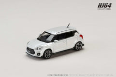 (Pre-Order) 1/64 Hobby Japan HJ641083AW Suzuki Swift Sport (ZC33S) Pure White Pearl (ZVR)