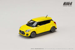 (Pre-Order) 1/64 Hobby Japan HJ641083AY Suzuki Swift Sport (ZC33S) Champion Yellow (ZFT)