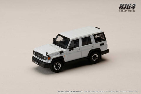 (Pre-Order) 1/64 Hobby Japan HJ641090AW Toyota Land Cruiser 70 (GDJ76W) White