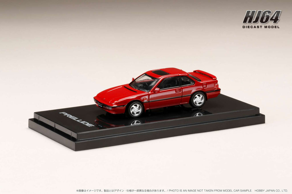 HONDA Prelude 2.2Si-VTEC (BB4) - Facelift - Milano Red - Hobby Japan 1:64 HONDA Prelude 2.2Si-VTEC (BB4) - Facelift - Milano Red - Hobby Japan 1:64