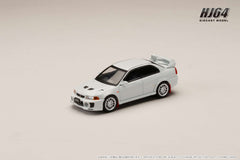 1/64 Hobby Japan HJ642032AW Mitsubishi Lancer GSR Evolution 5 (CP9A) 1998 w/ Mud flap Scortia White