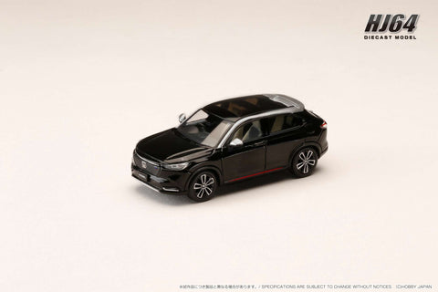 (Pre-Order) 1/64 Hobby Japan HJ642071BK Honda Vezel e:HEV PLaY Crystal Black Pearl