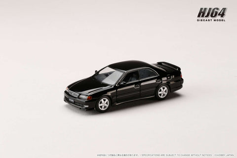 (Pre-Order) 1/64 Hobby Japan HJ642072BK Toyota Chaser Tourer V (JZX100) 1998 Black (Customized Color)