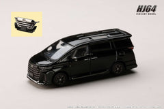 (Pre-Order) 1/64 Hobby Japan HJ642077CBK Toyota Vellfire Z Premier Hybrid (H40W) Genuine Options Black