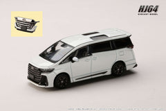 (Pre-Order) 1/64 Hobby Japan HJ642077CW Toyota Vellfire Z Premier Hybrid (H40W) Genuine Options Platinum White Pearl Mica