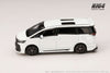 (Pre-Order) 1/64 Hobby Japan HJ642077CW Toyota Vellfire Z Premier Hybrid (H40W) Genuine Options Platinum White Pearl Mica