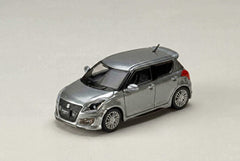 (Pre-Order) 1/64 Hobby Japan HJ642082S Suzuki Swift Sport ZC32S Genuine Aero Parts Premium Silver Metallic