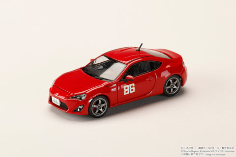 (Pre-Order) 1/64 Hobby Japan HJ642088MFG Toyota 86 GT (ZN6) at Ashinoko GT/ MF Ghost - Kanata Katagiri