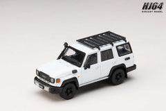 (Pre-Order) 1/64 Hobby Japan HJ642090W Toyota Land Cruiser 70 (GDJ76W) 2023 Customized Version Super White II