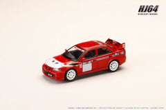 (Pre-Order) 1/64 Hobby Japan HJ643033RB Mitsubishi Lancer RS Evolution 6 (CP9A) 2000 Ralliart Red