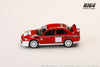 (Pre-Order) 1/64 Hobby Japan HJ643033RC Mitsubishi Lancer RS Evolution 6 (CP9A) 2000 Ralliart Red/ White