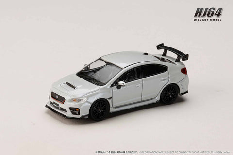 (Pre-Order) 1/64 Hobby Japan HJ643068W Subaru S207 NBR Challenge Package Crystal White Pearl