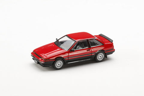 (Pre-Order) 1/64 Hobby Japan HJ643095RK Toyota Sprinter Trueno GT APEX (AE86) 2 Door Late Version Red/ Black