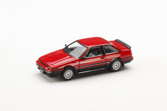 (Pre-Order) 1/64 Hobby Japan HJ643095RK Toyota Sprinter Trueno GT APEX (AE86) 2 Door Late Version Red/ Black