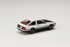 (Pre-Order) 1/64 Hobby Japan HJ644008WB Toyota Sprinter Truneo (AE86) GT-APEX JDM Customized Version White/ Black w/ Carbon Bonnet
