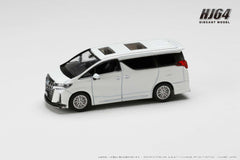 1/64 Hobby Japan HJ644012BW Toyota Alphard Hybrid Customized Version w/ Sun Roof White Pearl Crystal Shine