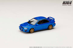 (Pre-Order) 1/64 Hobby Japan HJ644013BBL Subaru Impreza WRX Type RA STI Ver.4 V-Limited 1998 Sonic Blue Mica