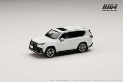 (Pre-Order) 1/64 Hobby Japan HJ644061BW Lexus LX600 F Sport Sonic Quartz w/ Black Interior