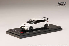 (Pre-Order) 1/64 Hobby Japan HJ644063W Honda Civic Type R (FL5) Racing Black Pack#fl5 Championship White