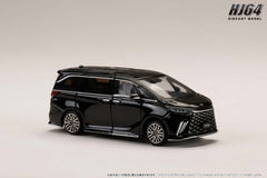 (Pre-Order) 1/64 Hobby Japan HJ644076ABK Lexus LM 500h Customized Version 4-Seater Graphite Black Glass Flake
