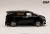 (Pre-Order) 1/64 Hobby Japan HJ644076ABK Lexus LM 500h Customized Version 4-Seater Graphite Black Glass Flake