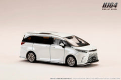 (Pre-Order) 1/64 Hobby Japan HJ644076AW Lexus LM 500h Customized Version 4-Seater Sonic Quartz