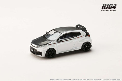(Pre-Order) 1/64 Hobby Japan HJ644087W Toyota GR Yaris RZ High Performance 2024 Customized Version White