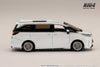 (Pre-Order) 1/64 Hobby Japan HJ645076BW Lexus LM Customized Version 6 Seater 500h Sonic Quartz w/ Black Interior