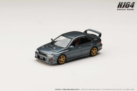 (Pre-Order) 1/64 Hobby Japan HJ646013AGM Subaru Impreza WRX STI Ver.6 (GC8G) 1999 Gray Metallic