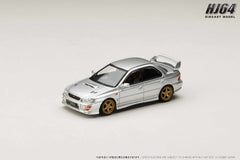 (Pre-Order) 1/64 Hobby Japan HJ646013AS Subaru Impreza WRX STI Ver.6 (GC8G) 1999 Silver