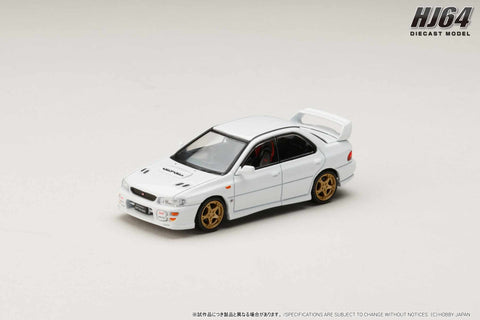 (Pre-Order) 1/64 Hobby Japan HJ646013AW Subaru Impreza WRX STI Ver.6 (GC8G) 1999 White