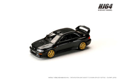 (Pre-Order) 1/64 Hobby Japan HJ647041BK Subaru Impreza 22B STi Version (GC8) Rally Base Car Carbon Black