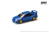 (Pre-Order) 1/64 Hobby Japan HJ647041BL Subaru Impreza 22B STi Version (GC8) Rally Base Car Carbon Blue