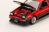 (Pre-Order) 1/64 Hobby Japan HJ647052RB Toyota Sprinter Trueno GT APEX (AE86) Late Version JDM Style Carbon Bonnet Red/ Black