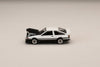 (Pre-Order) 1/64 Hobby Japan HJ647052WB Toyota Sprinter Trueno GT APEX (AE86) Late Version JDM Style Carbon Bonnet White/ Black