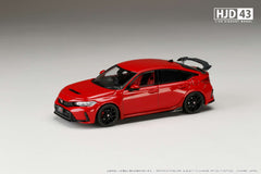 (Pre-Order) 1/43 Hobby Japan HJD431002R Honda Civic Type R (FL5) w/ Genuine Optional Parts Flame Red