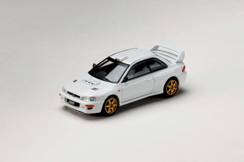 1/64 JDM64 HJDM003B-11 Subaru Impreza-22B STi Version (GC8) JDM Style Feather White