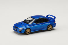 1/64 JDM64 HJDM006-20 Subaru Impreza WRX Type R Sti Version w/ WR Type Front Bumper Sonic Blue
