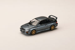 1/64 JDM64 HJDM006-21 Subaru Impreza WRX Type R Sti Version w/ WR Type Front Bumper Cool Gray