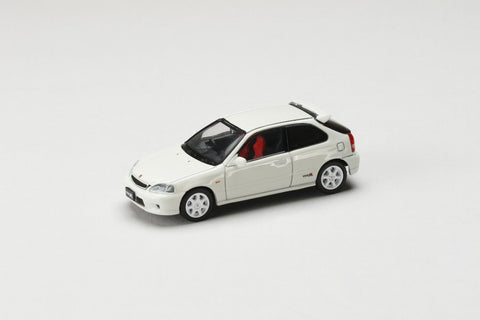 1/64 JDM64 HJDM001-1 Honda Civic Type R (EK9) Championship White
