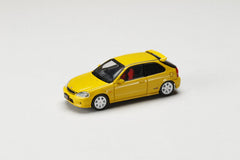 1/64 JDM64 HJDM001-2 Honda Civic Type R (EK9) Yellow