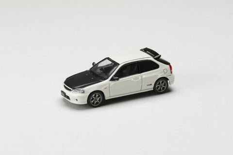 1/64 JDM64 HJDM001-3 Honda Civic Type R (EK9) JDM Style White