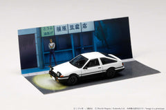 (Pre-Order) 1/64 Hobby Japan HJDMD001C Toyota Sprinter Trueno (AE86)/ Initial D Takumi Fujiwara vs Takeshi Nakazato