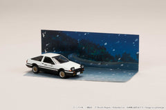 (Pre-Order) 1/64 Hobby Japan HJDMD001F Toyota Sprinter Trueno (AE86)/ Initial D Takumi Fujiwara & Natsuki Mogi