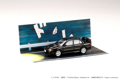 1/64 Hobby Japan HJDMD004 Mitsubishi Lancer RS Evolution 3 Initial D Kyoichi Sudo VS Ryosuke Takahashi