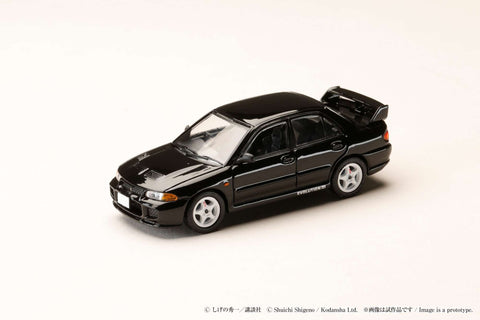 (Pre-Order) 1/64 Hobby Japan HJDMD004 Mitsubishi Lancer RS Evolution 3 Initial D Kyoichi Sudo VS Ryosuke Takahashi